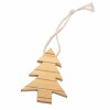 Sapin en bois naturel, 5cm, avec cordon