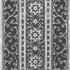 Serviette Ornamente schwarz