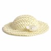 Brauthut creme 4cm, 12 Stk
