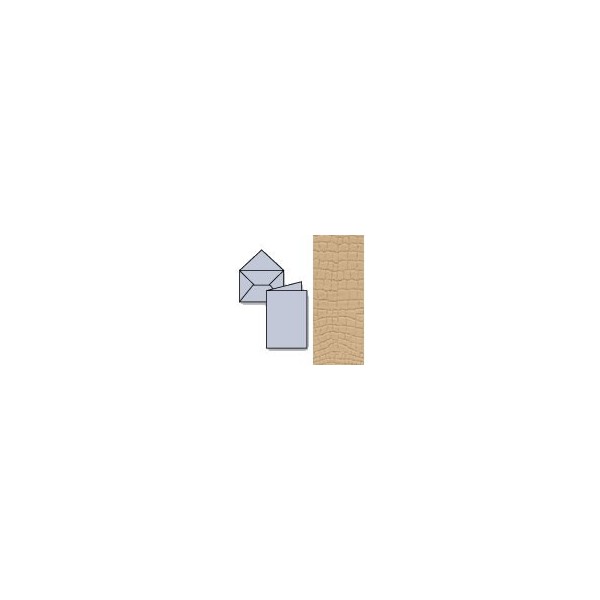 Set 7 sobres y tarjetas, walnut