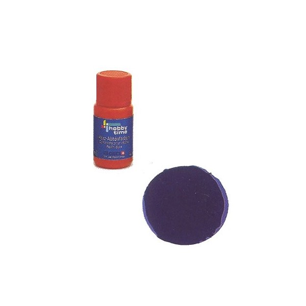 Resin and cold glaze dye, 10ml, dark blue transparent