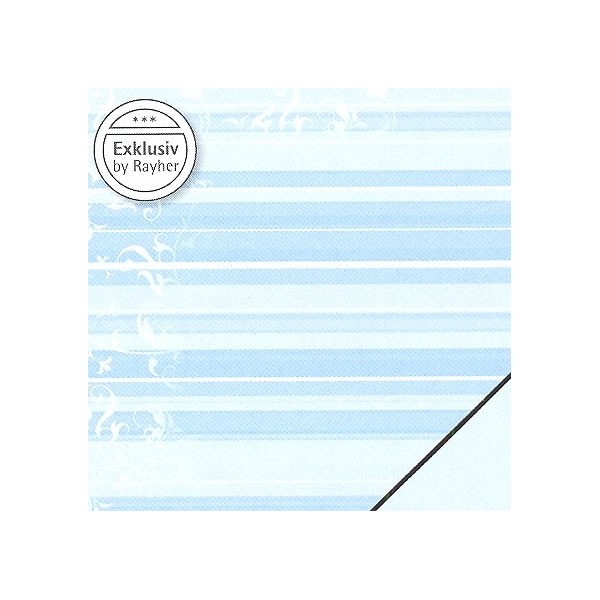Papier bleu clair, rayures