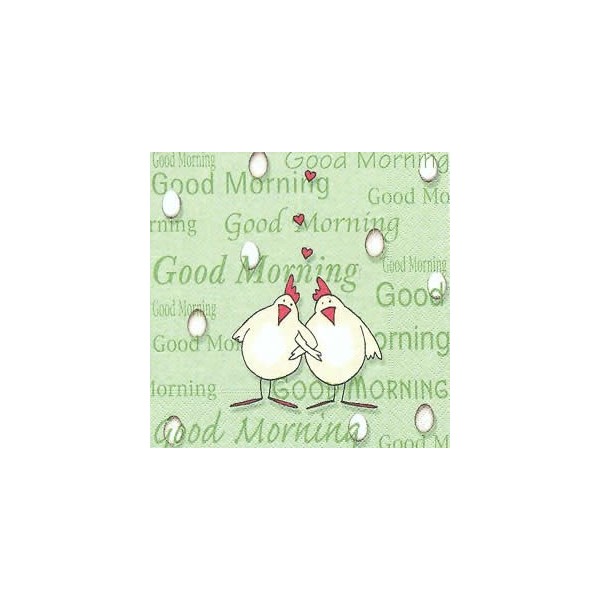 Napkin Good Morning, 1 piece