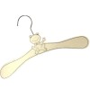 Wooden coat hanger, 34cm, with decorative frog