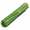 Wooden sticks, 40cm, green, 5 pcs