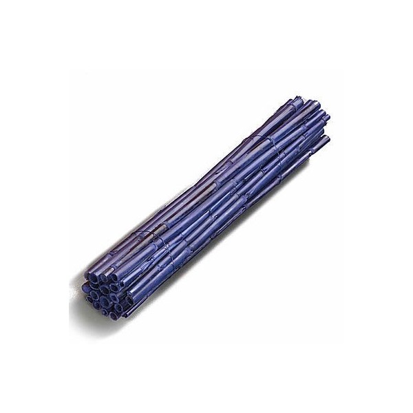 Bastoncillos de madera, 40cm, 5 unidades, azul