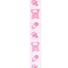 Ribbon Teddy Bear pink, 15mm/20m