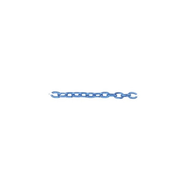 Chain, blue, 5mm/1m