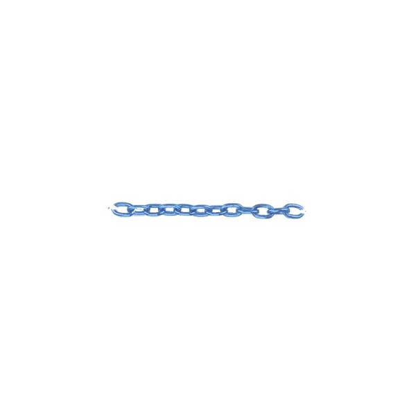Chaînette bleue, 5mm/1m