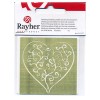 Embossing Stencil Heart