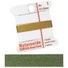 Soie naturelle 0.35mm/2m, olive