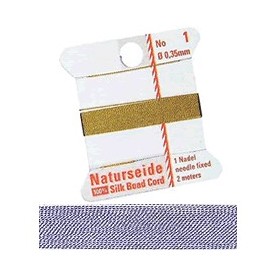 Naturseide 0.35mm/2m, lila
