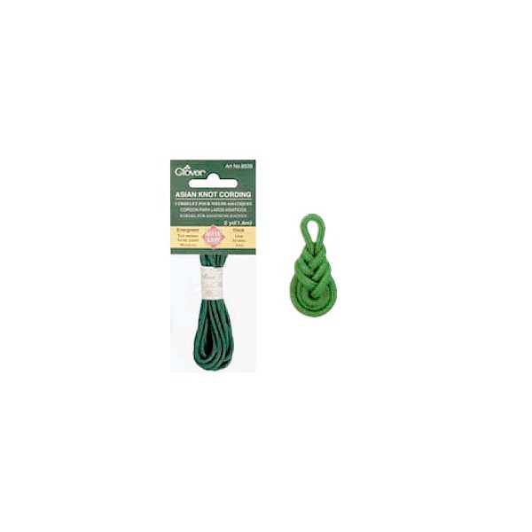 Asian Knot Cording, 1.8m/2.5mm, green