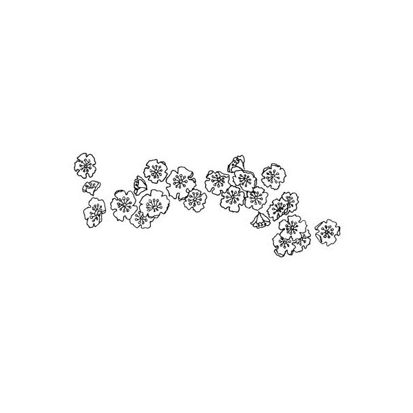Motivstempel Penny Black, Flower Fantasy
