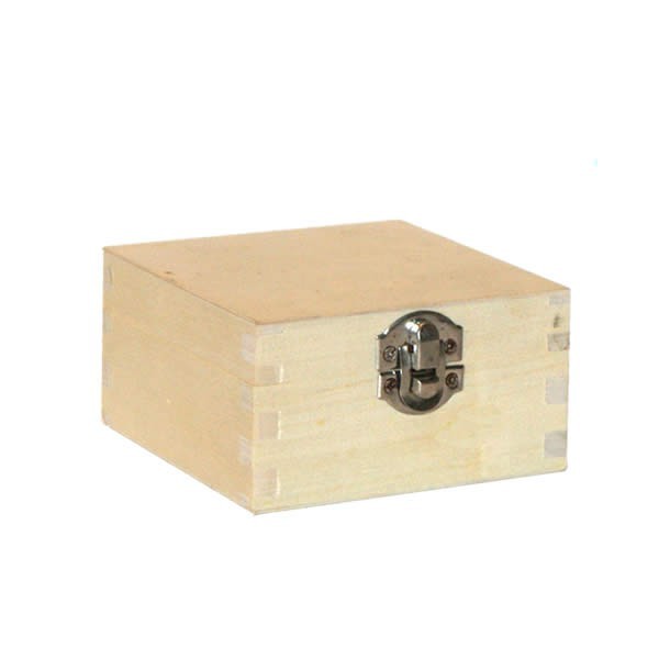 Wooden box 70x70x40mm