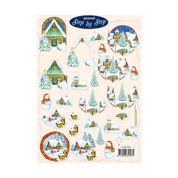 Picturel - Decoupage sheet Snow