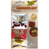 Decorative Accessoires stars gold-red