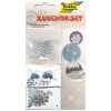 Decorative Accessoires stars and ribbons silver