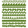 Bazzill Just the edge - Paper Ribbon verde Hilary
