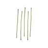 Head pins, 40mm, gold