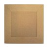 Plat carré MDF, 32x32cm