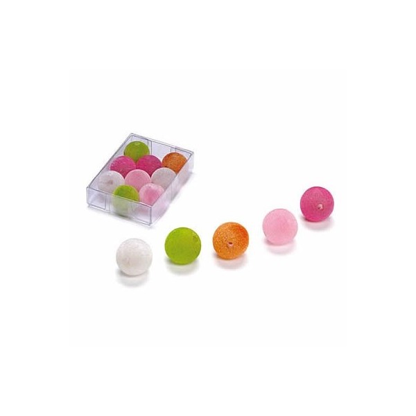 Velvet balls Ø20mm, 9 pcs