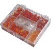 Kit cuentas naranja 170g