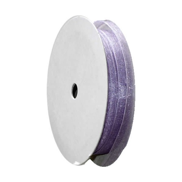 Organza ribbon 8mm/5m, lilac