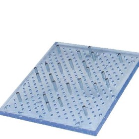Placa para hilo de metal 11x11cm