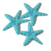 Sea stars, blue felt