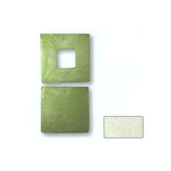 Permutt-Element, quadrat, weiss