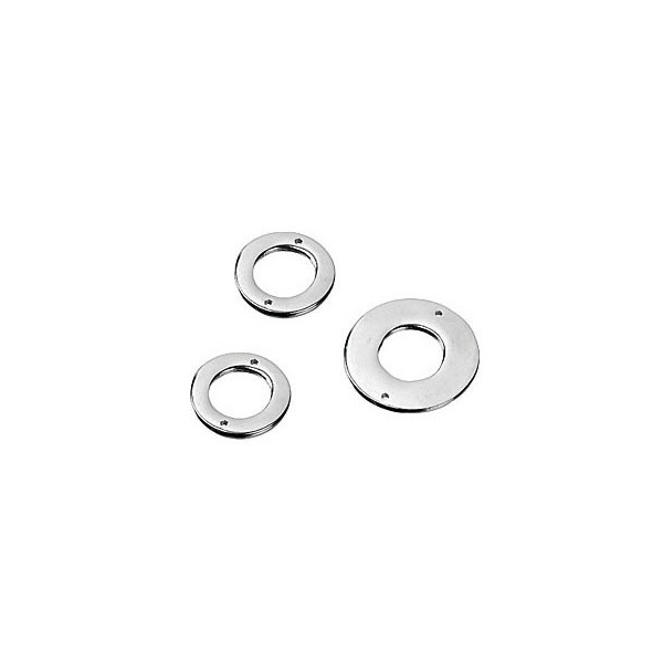 Metal parts mix, circle, 3 pcs