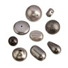 Glass wax beads mix, anthracite, 15g