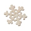 Plywood snowflakes, 45mm