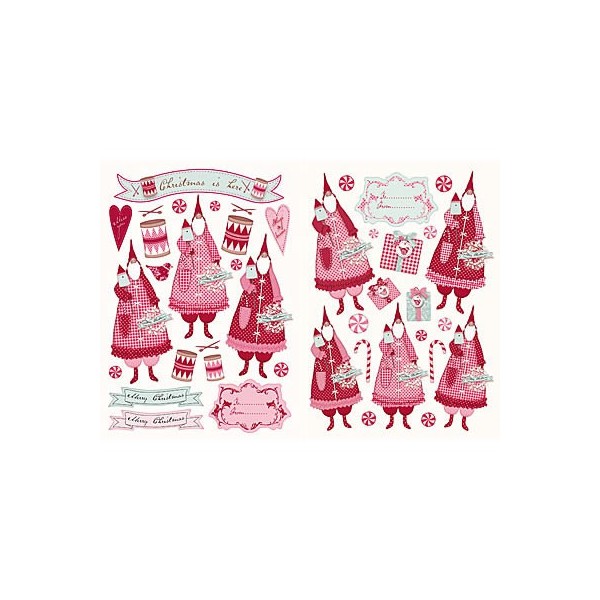 Tilda - Patterned sheet Sweet XMas