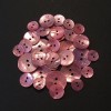 Boutons en nacre ronds 12-22mm, rose