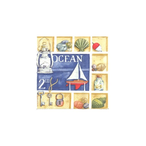 Serviette Ocean, 1 pièce