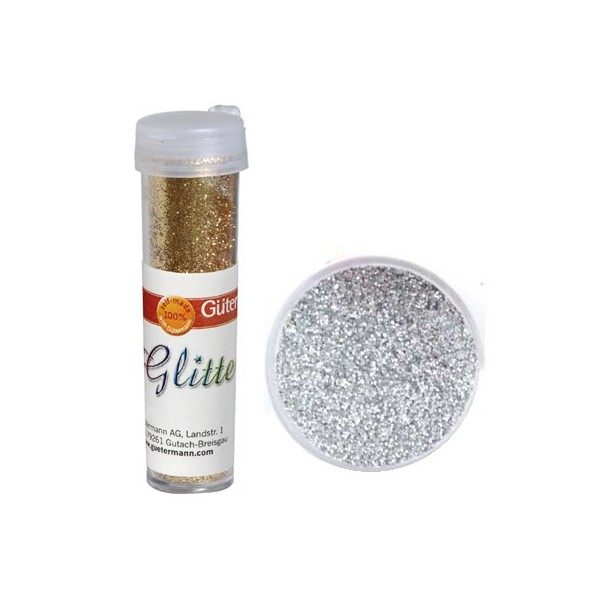 Glitter fein silber 7g