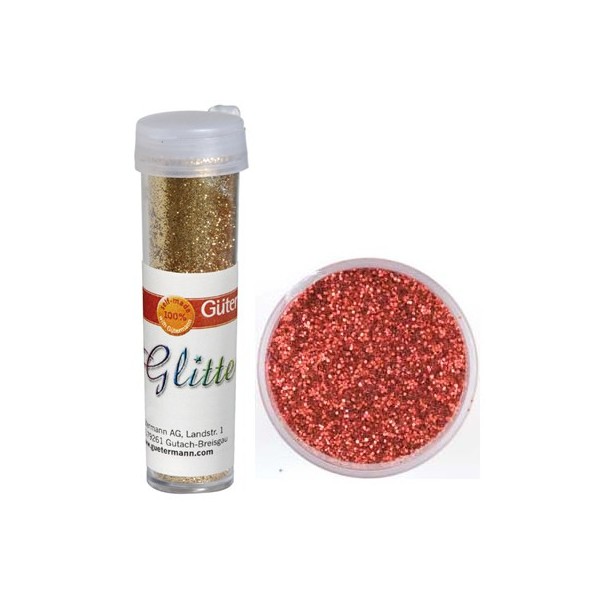 Glitter fein rot 7g