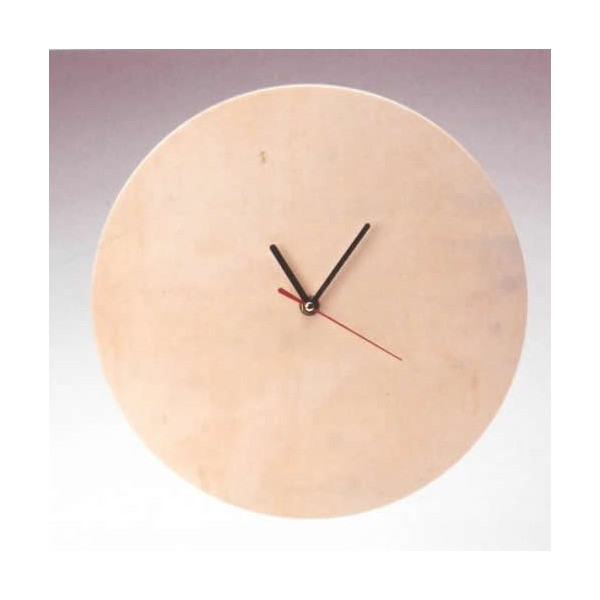Wooden Clock round, 30cm
