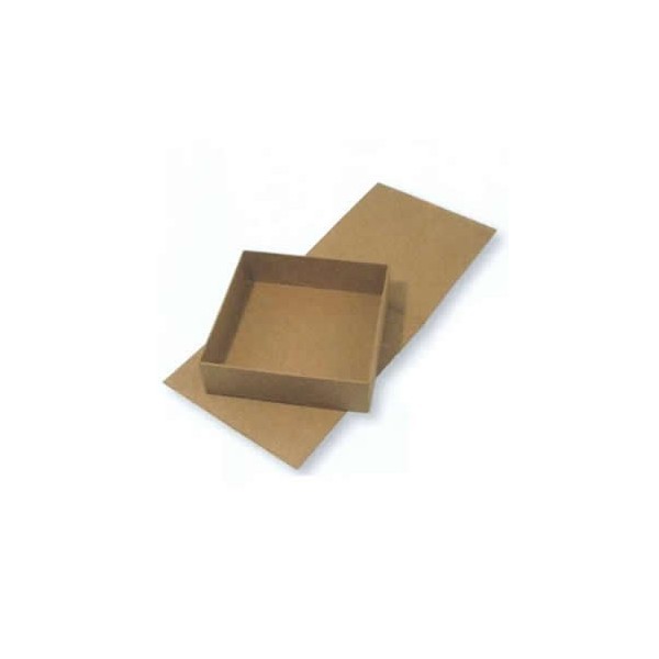 Flap lid box 13x12x3.5cm