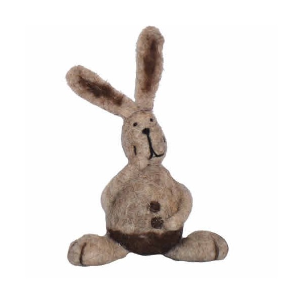 Felt rabbit 14cm