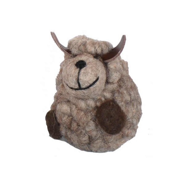 Felt sheep, 8x8x9cm