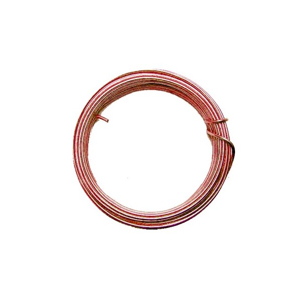 Fil aluminium Ø 1.8 mm/50g, rose