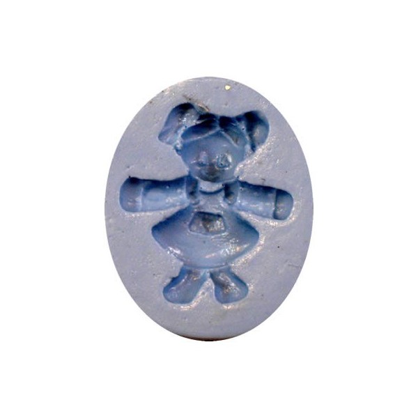 Silicon mould "girl" 4cm