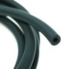 Kautschukband hohl schwarz, 3mm/1m