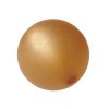 Polaris bola 10mm, topacio deslustrado, 5 pzas