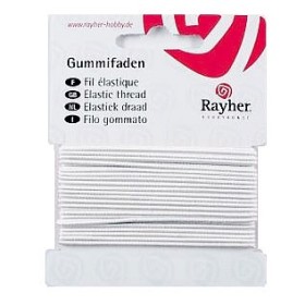 Fil élastique Ø 0.6mm/5m, blanc