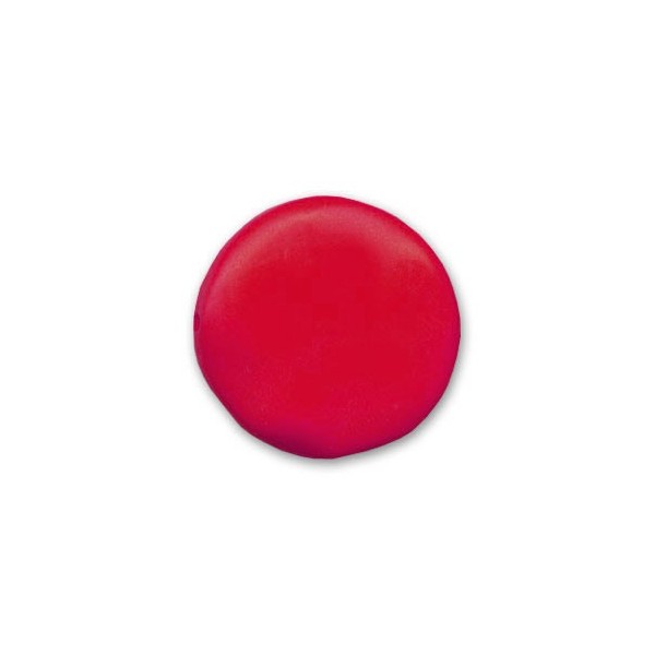 Pebble bead 40mm, 1 pce, red