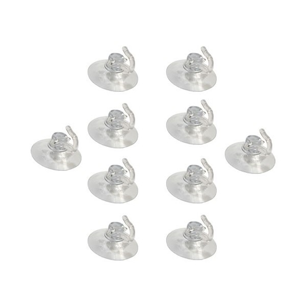 Saugnapf 22mm mit Hacken, 10 Stk